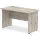 Rayleigh Shallow Panel End Straight Office Desk